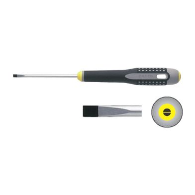 SKRUVMEJSEL SPÅR 0,6 X 3,5 MM LÄNGD 178 MM MED GUMMIGREPP BAHCO