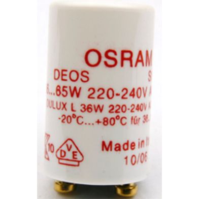 LYSRÖRSTÄNDARE DEO SINGEL 30-65W, Tändtid 0,5-1s, För automatisk återställning