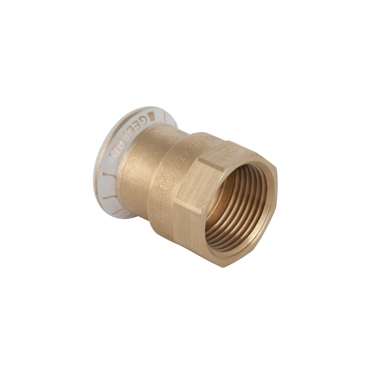 Geberit Mapress Koppar Övergångsmuff Invgga - Presskoppling för Säker Montering - RSK 1768240