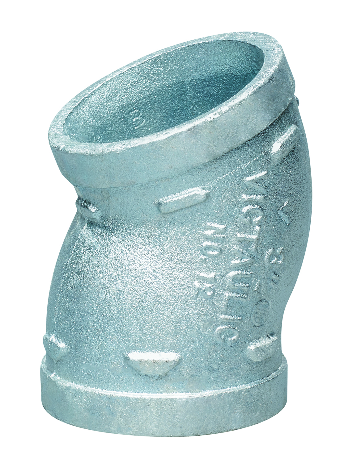 Victaulic Typ 12 Böj Galvaniserad 219.1mm 22.5° - Gooseneck för Robust Rörinstallation - RSK 1347756