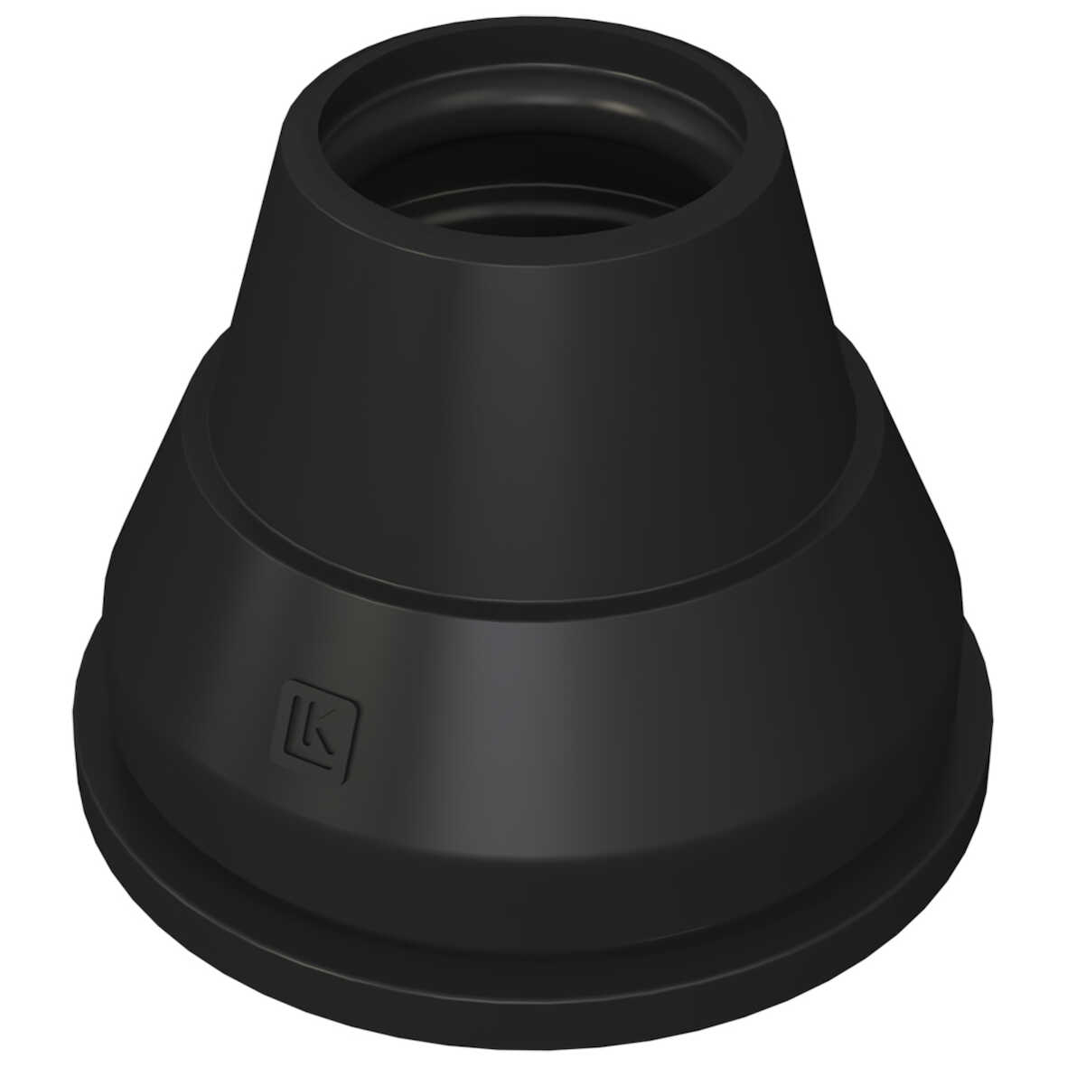 Skåpgenomföring 25mm för tomrör i LK Fördelarskåp UNI - Gummi