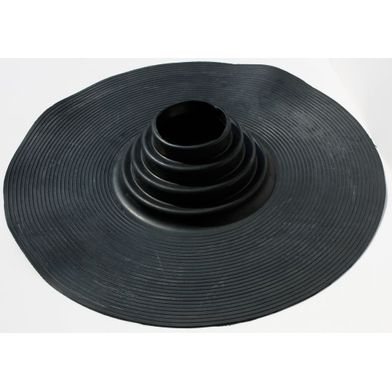 Takstos med Slangklämma 75/90mm - EPD-Gummi för Bitumentätskikt, Inkl. Monteringsklämma - RSK 430782