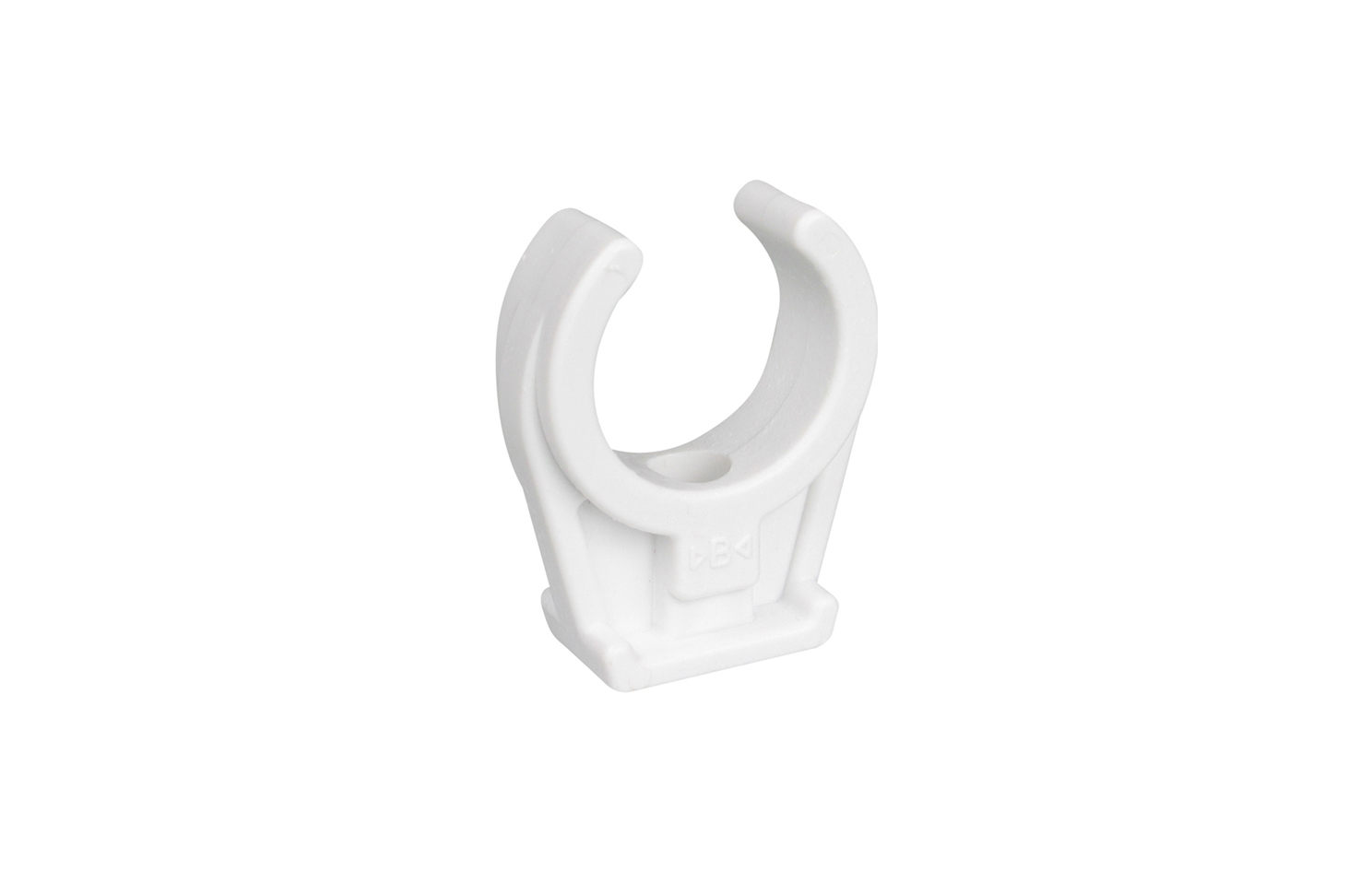 Walraven BIS Plastclips Enkel M6 20-22mm - Vit Rörklammer för Sprinklerrör - RSK 3810354