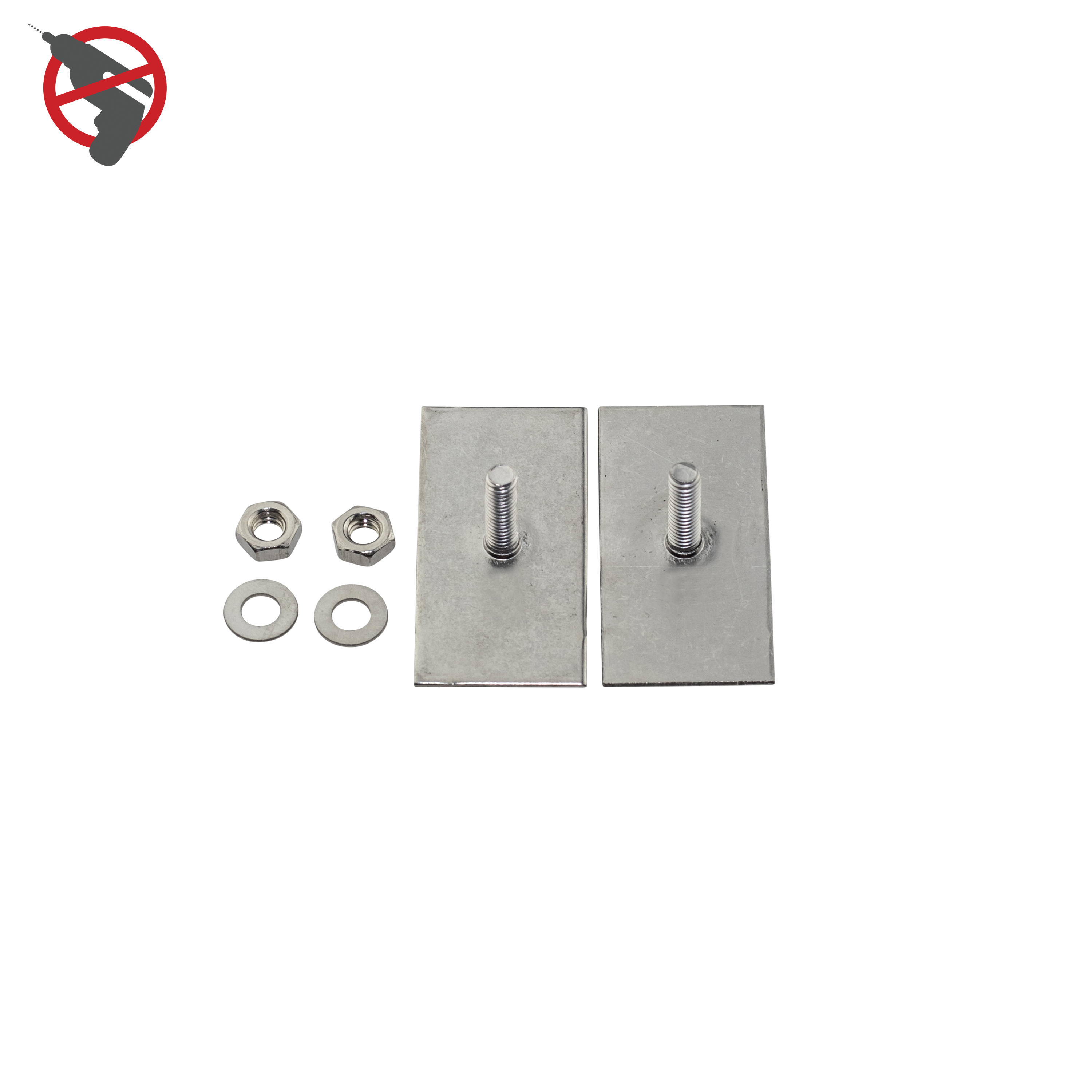 Design4Bath Limbricka Borrfritt - Konverterar Produkter till Lim-Montering - 15x8.5cm - RSK 8740105