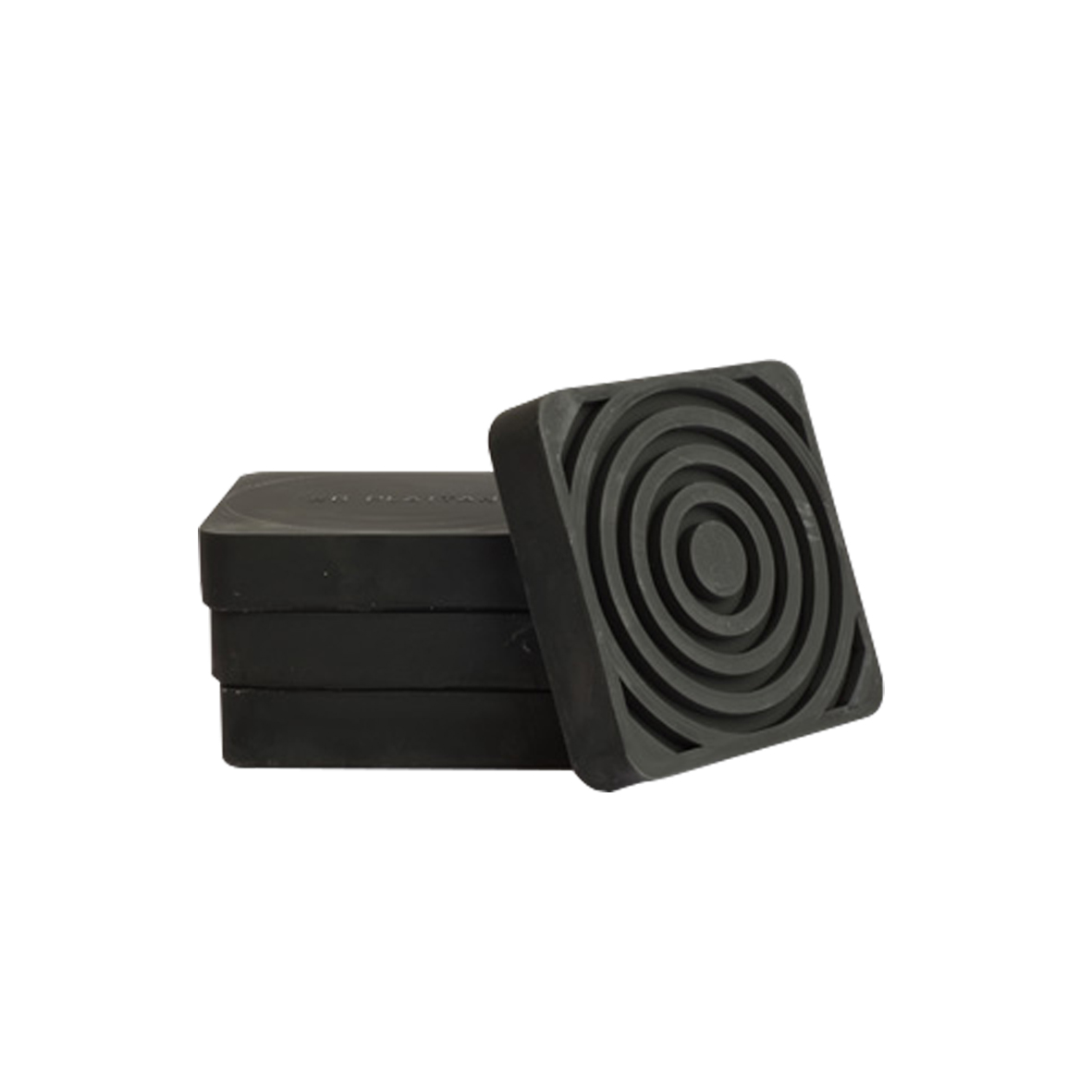 Dahl Vibrationsplattor för Cirkulationspumpar - 4-pack Isolerplattor 11x11 cm - Ljuddämpning - RSK 5813523