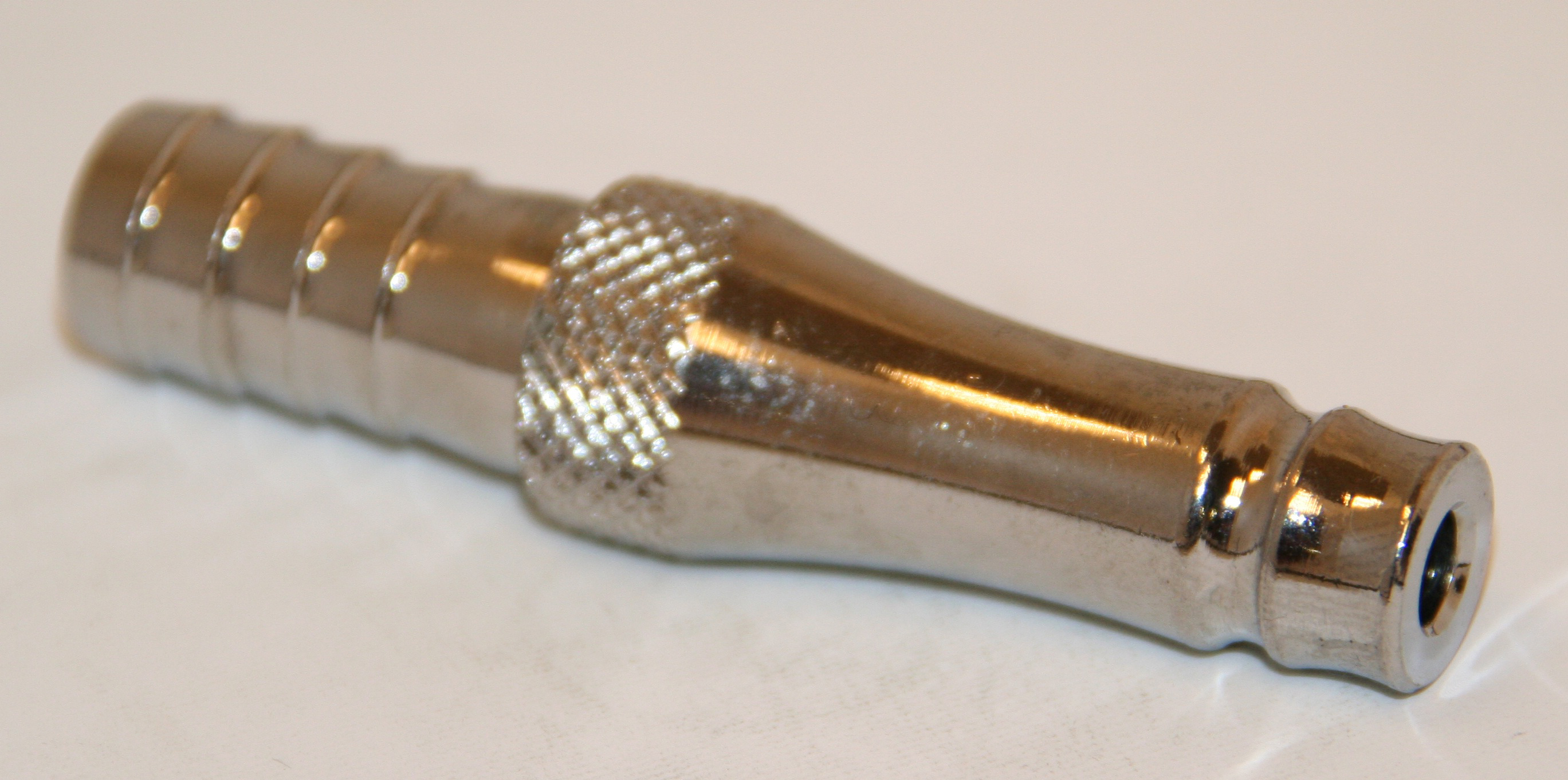 Ezze Strålrör Förkromat Kort 15 - Utan Avstängning, 10cm Längd - RSK 2176113