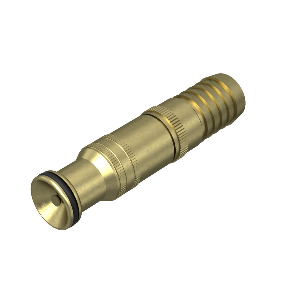 Ezze Strålrör 15x20 Reglerbart Gult - Justerbar Stråle för Slang - RSK 2176667