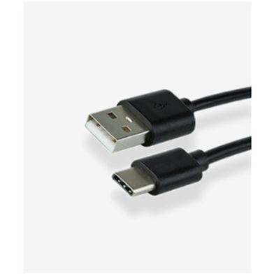 GREENMOUSE USB till USB-C Laddkabel 1 Meter Svart - Snabbladdning, Universell Kompatibilitet - RSK 335123