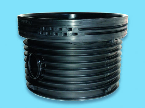 Wavin Tegra Brunn 1000/200 Slät TP1 90° - PE-konstruktion, BQ14° - RSK 2359656