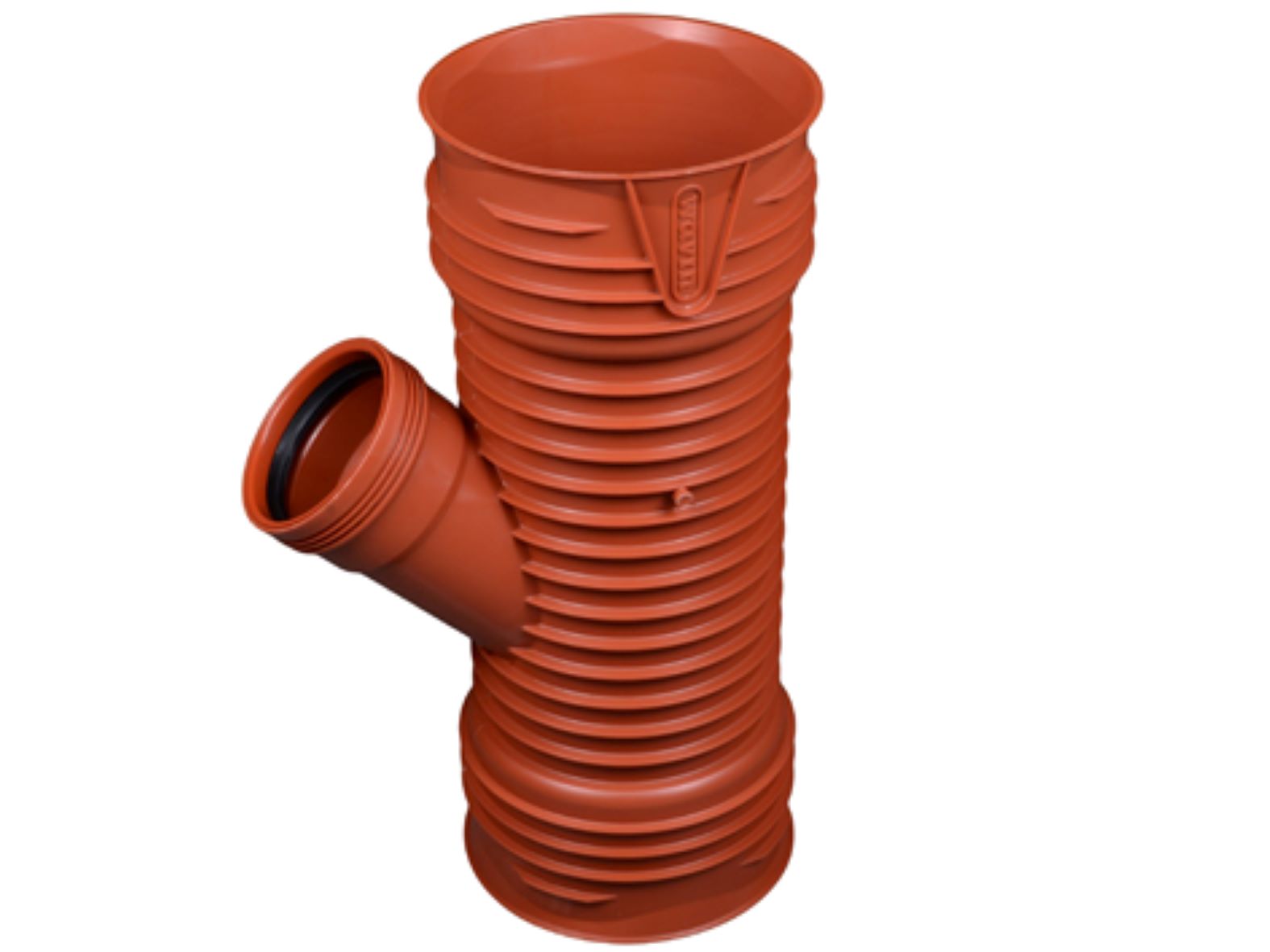 Wavin RIB Grenrör 400x160mm till Slät - För Avloppssystem - RSK 2354217