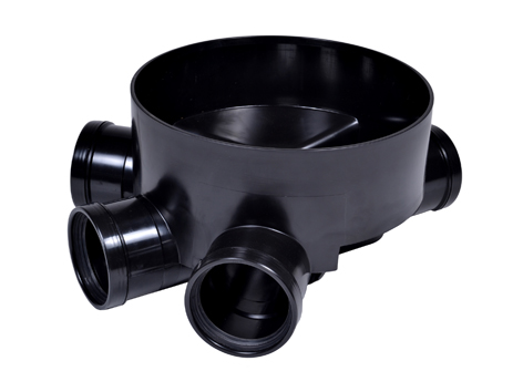 Wavin Tillsynsbrunn PP Typ 2 200x315mm - Polypropen för Släta Rör, 605mm Längd - RSK 2356551