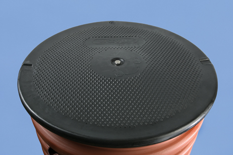 Wavin Tegra 600 Plastlock Låsbart Ø600mm - Säkert Lock för Avloppsbrunnar - RSK 2357889
