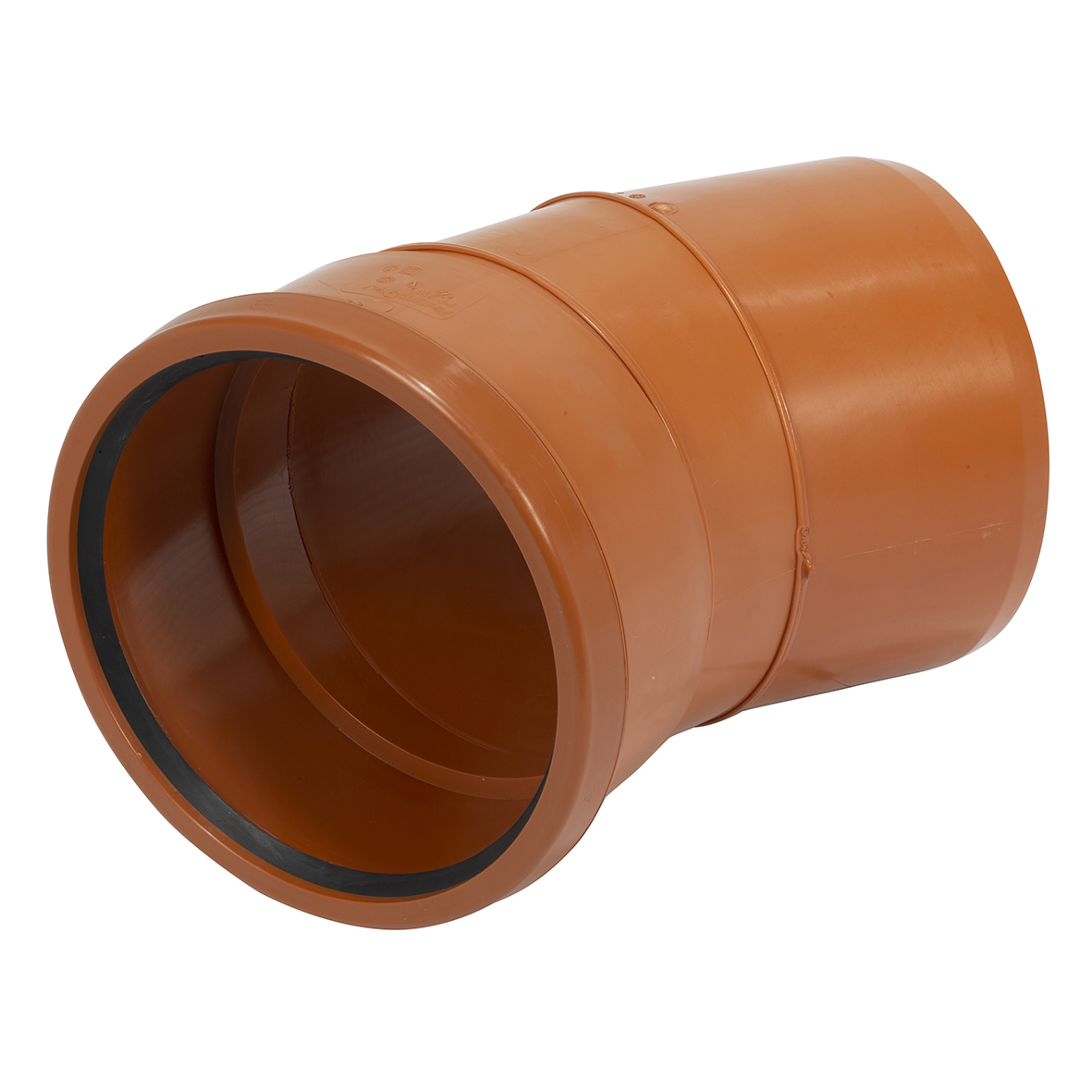 Pipelife PP Markböj 315mm x 30° för utomhusavlopp, vinklad två anslutningar