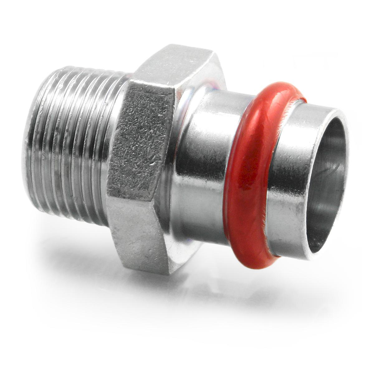 A-Collection A-press EF Rak Övergång V-profil - Elförzinkad, Pressanslutning - RSK 1556347