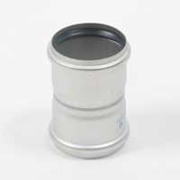 Blücher EuroPipe Dubbelmuff - Rostfritt stål - RSK 1550117