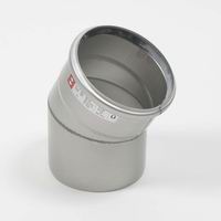 EuroPipe böj rostfri 160x30°, 2 anslutningar, vinklad - Blücher Sweden AB