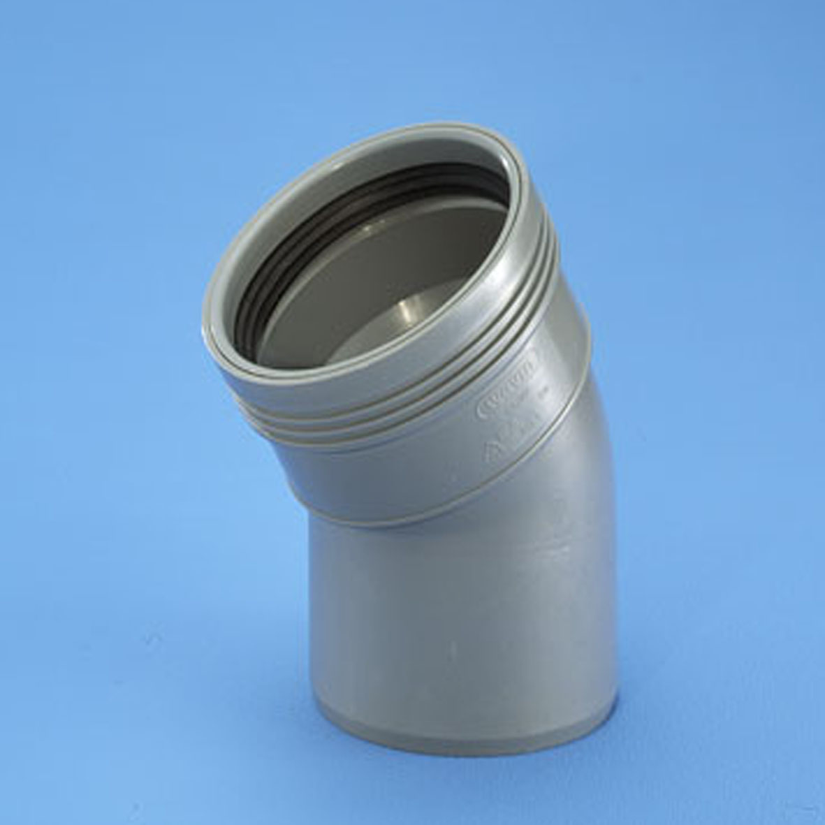 Wafix PP Grå Böj 160mm 30° - Polypropylen för Avloppssystem - RSK 2830687