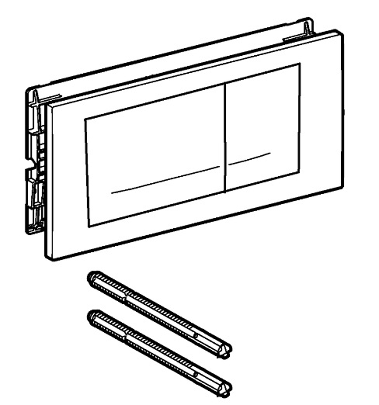 IDO | Tryckknapp | passade för fixtur 91340 och 91341
