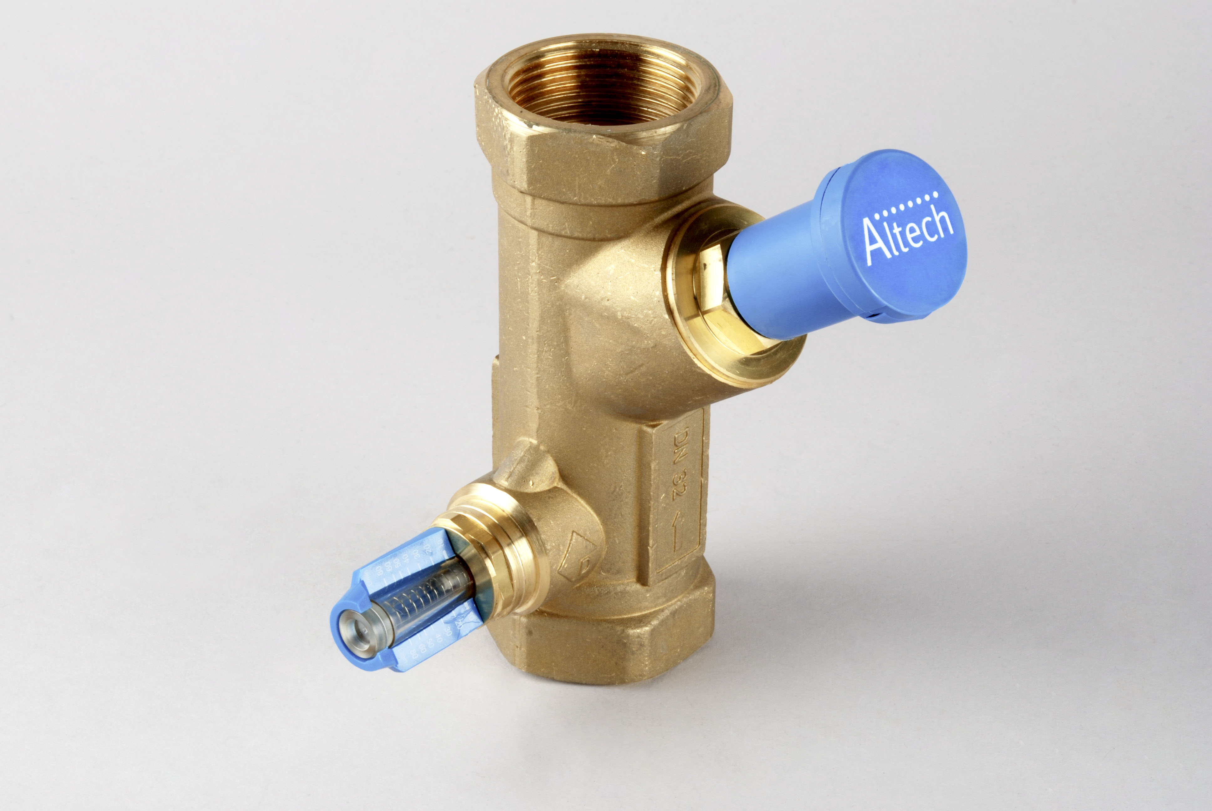 ALTECH FLOW INJUSTERINGSVENTIL DN32 F 10-80L/MIN MÄSSING