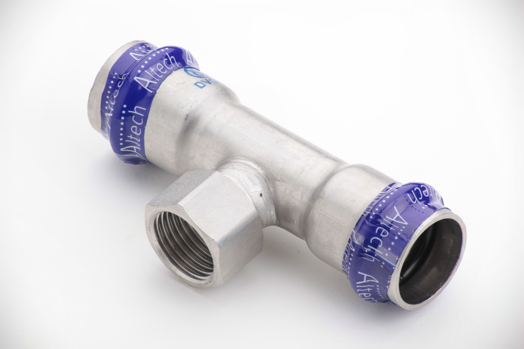 ALTECH RFR T-RÖR 35XG32X35 12 MUFF ROSTFRI V-PROFIL för Tappvatten och Värme