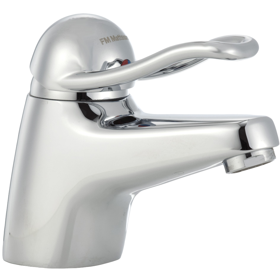 FM Mattsson 9000 är en tvättställsblandare med harmonisk och klassisk design.