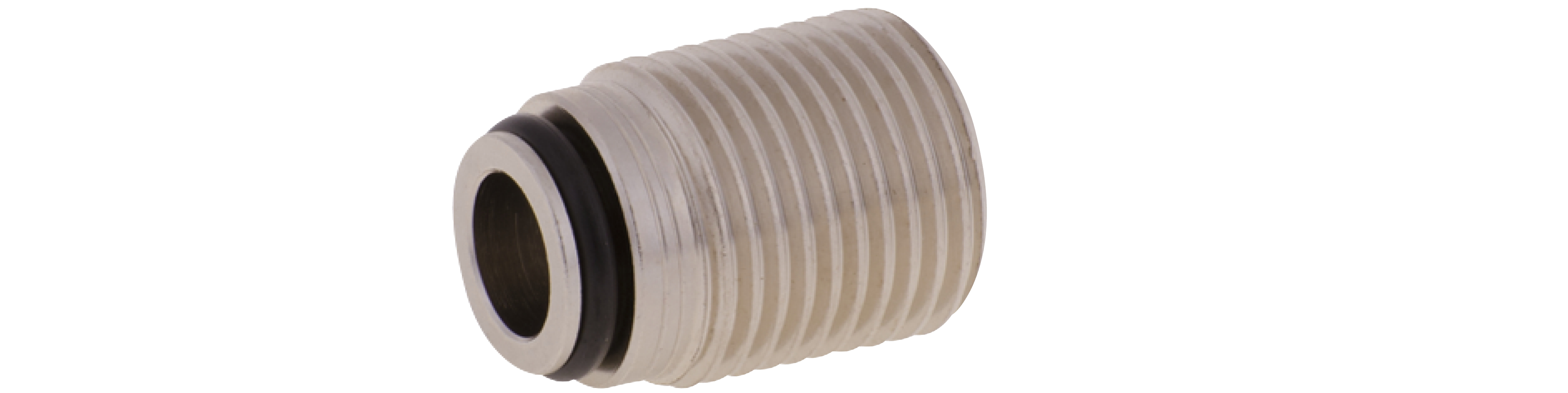 Kon-nippel G1/2 utvändig gänga för tappvatten/värme, krom, FM Mattsson