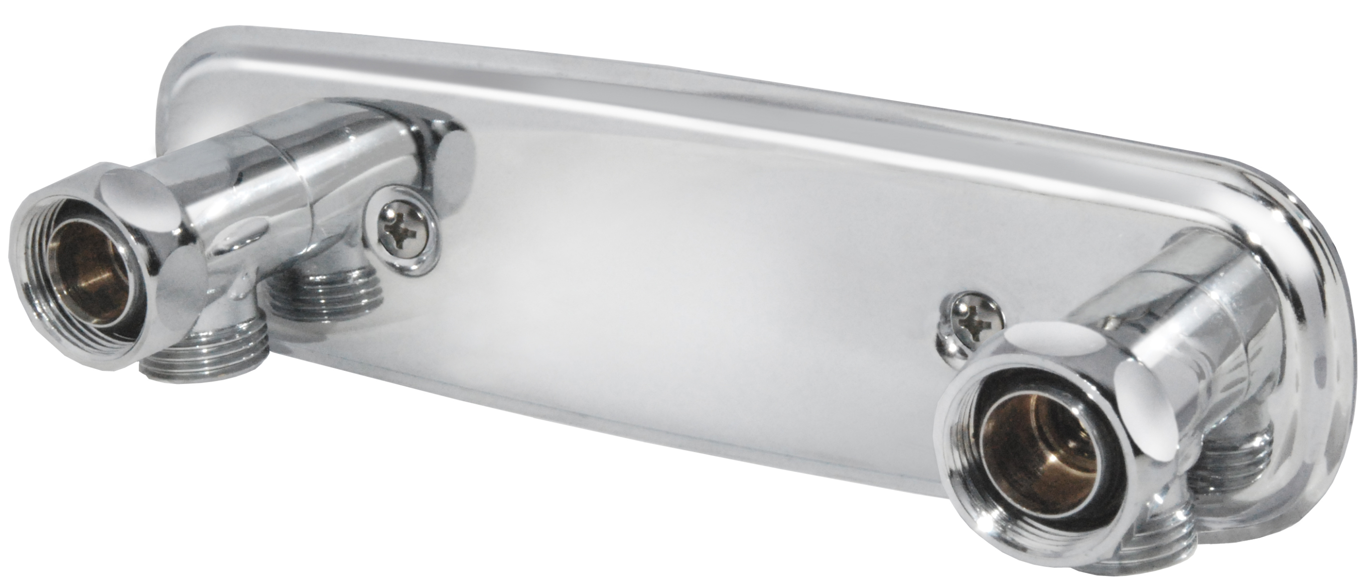 Vatette Blandarfäste 160 cc för synlig rördragning, förkromad mässing