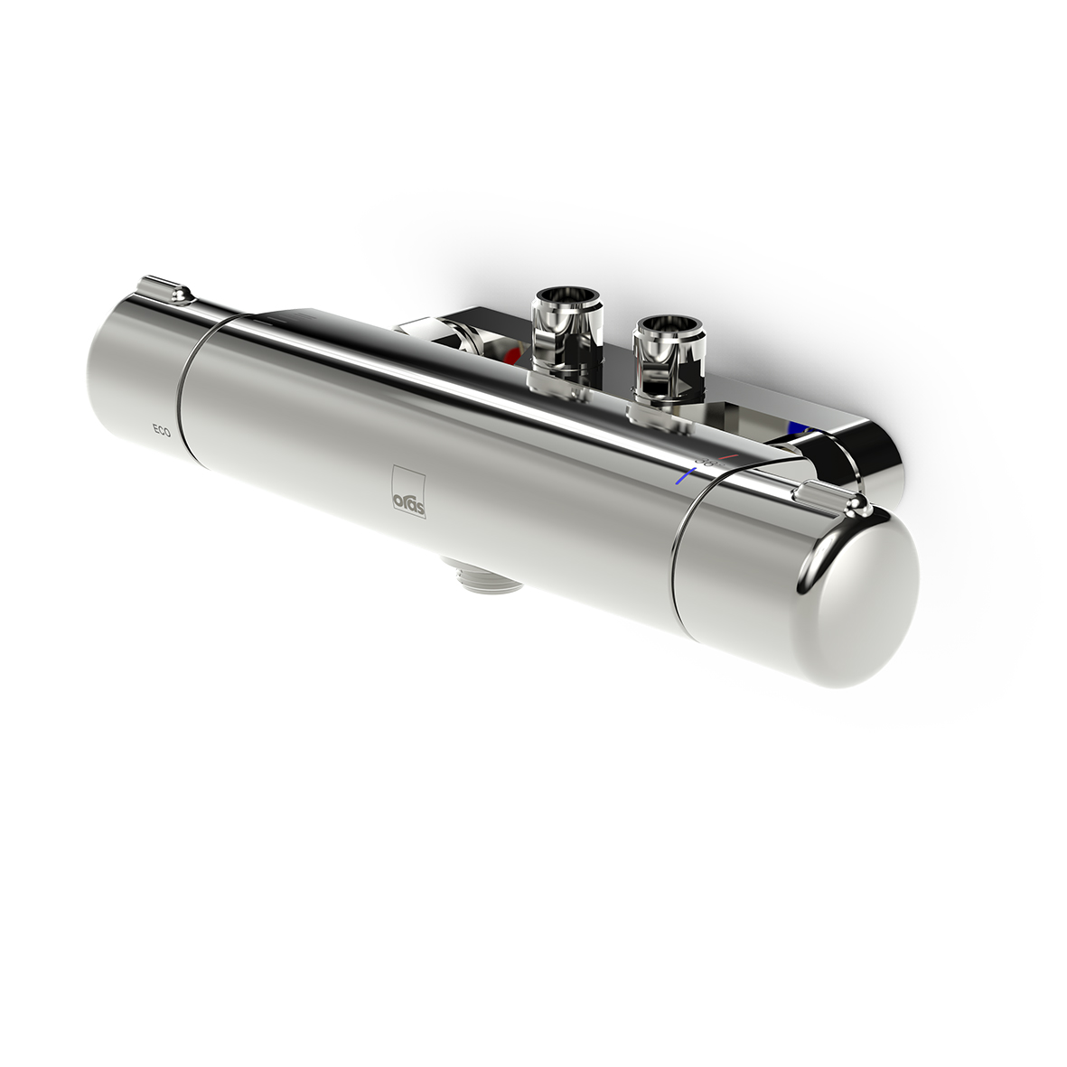 Oras Nova Termostatblandare för Dusch, Förkromad, G15/G15, 7466