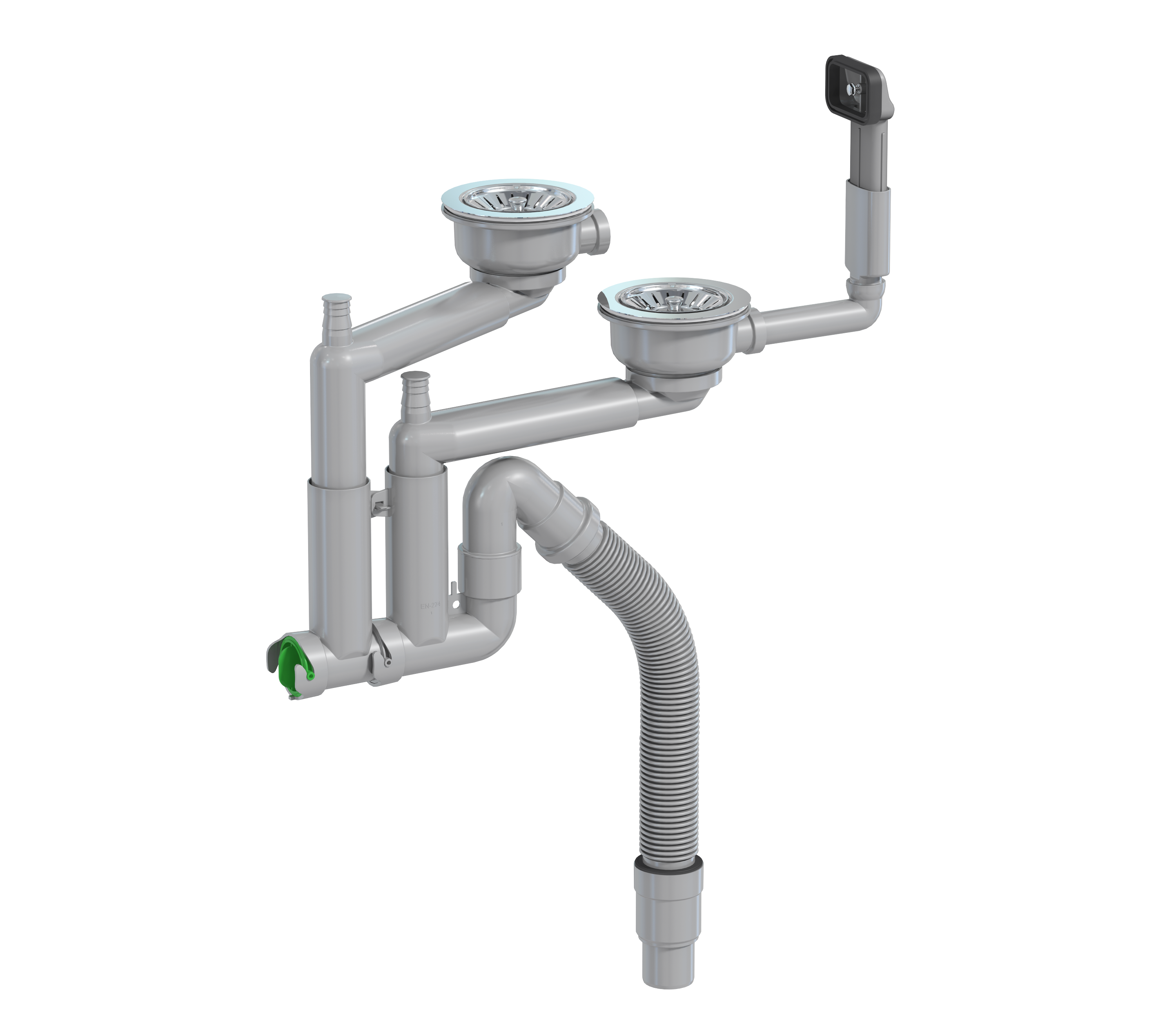 Prevex Smartloc 2-bowl VK2-2 Artiikel 42K13909