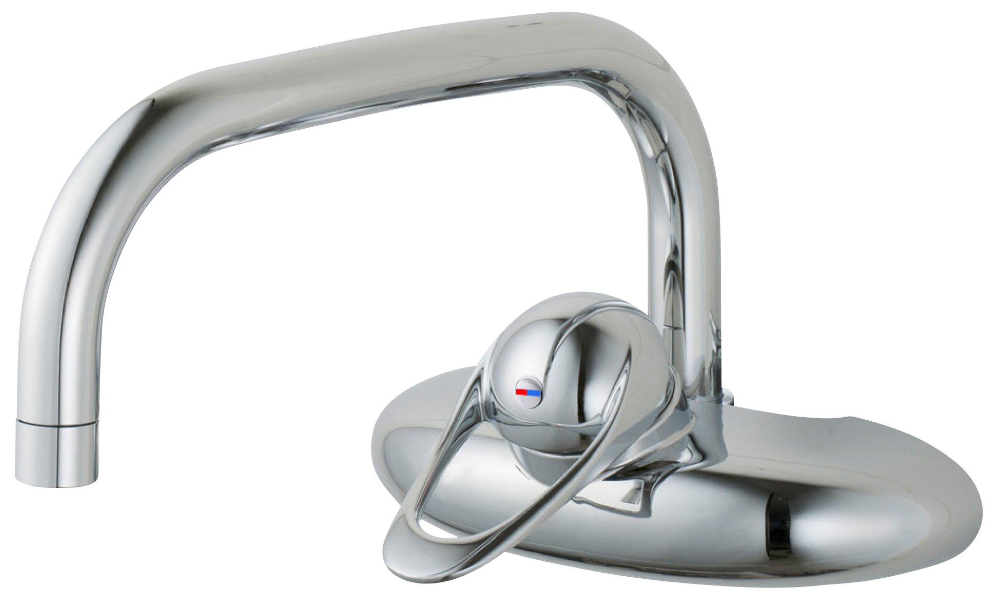 FM Mattsson 9000E Köksblandare med överliggande pip, Krom 250 mm