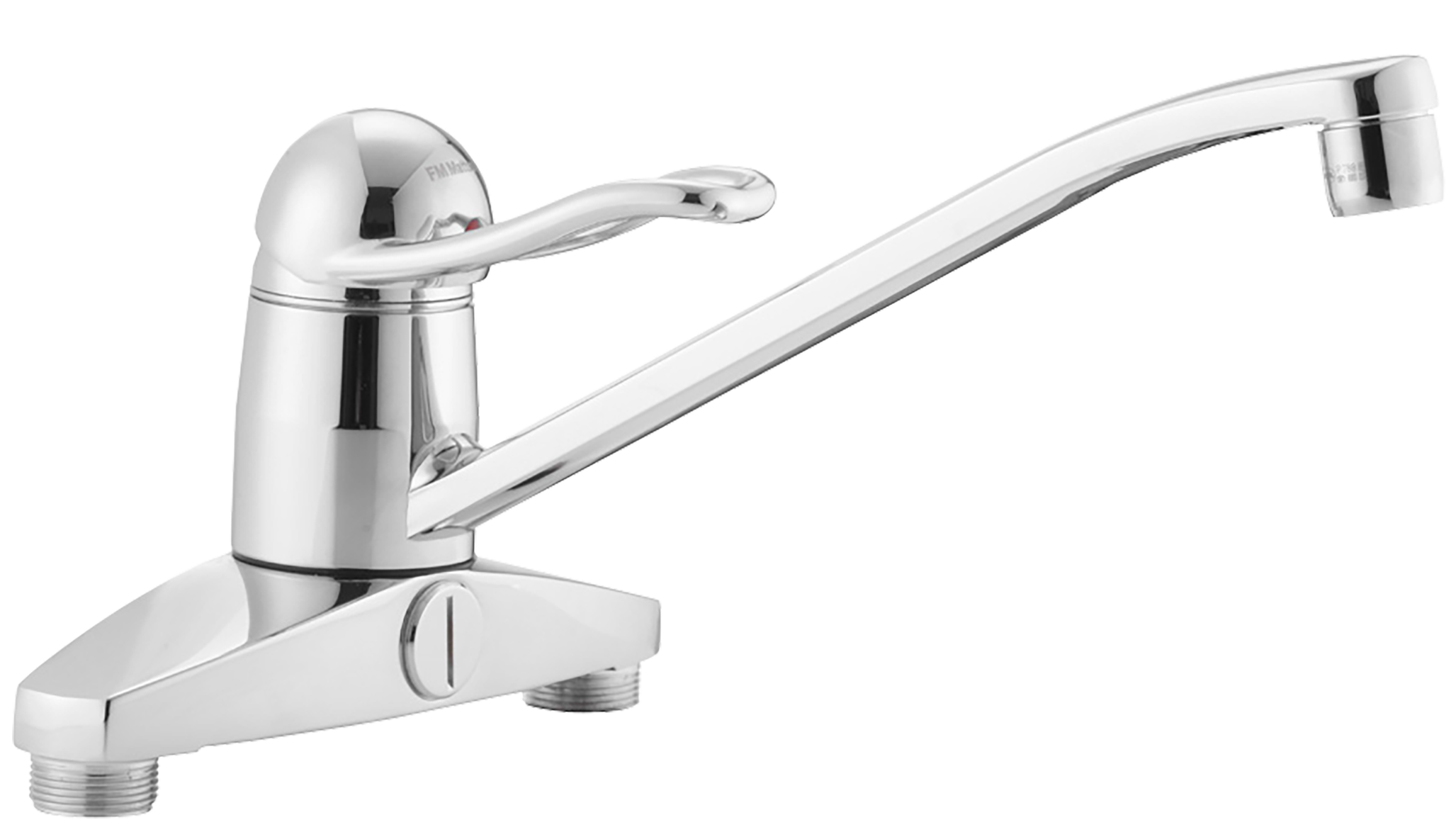 FM Mattsson 9000 Köksblandare, 1-grepp, förkromad, mjukstängande, 160 c/c