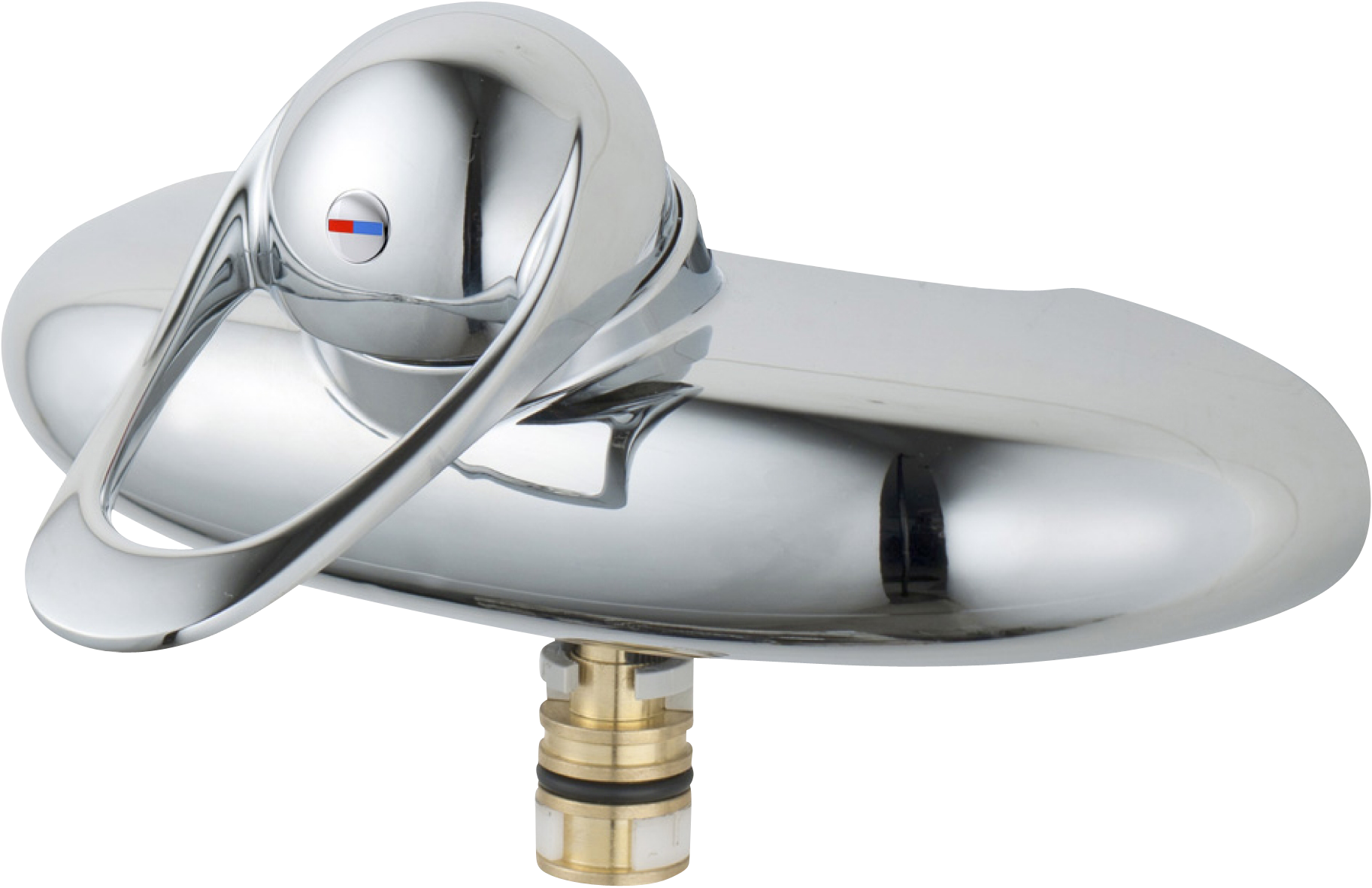 FM Mattsson 9000E Köksblandare Förkromad 1-grepp Mässing utan pip