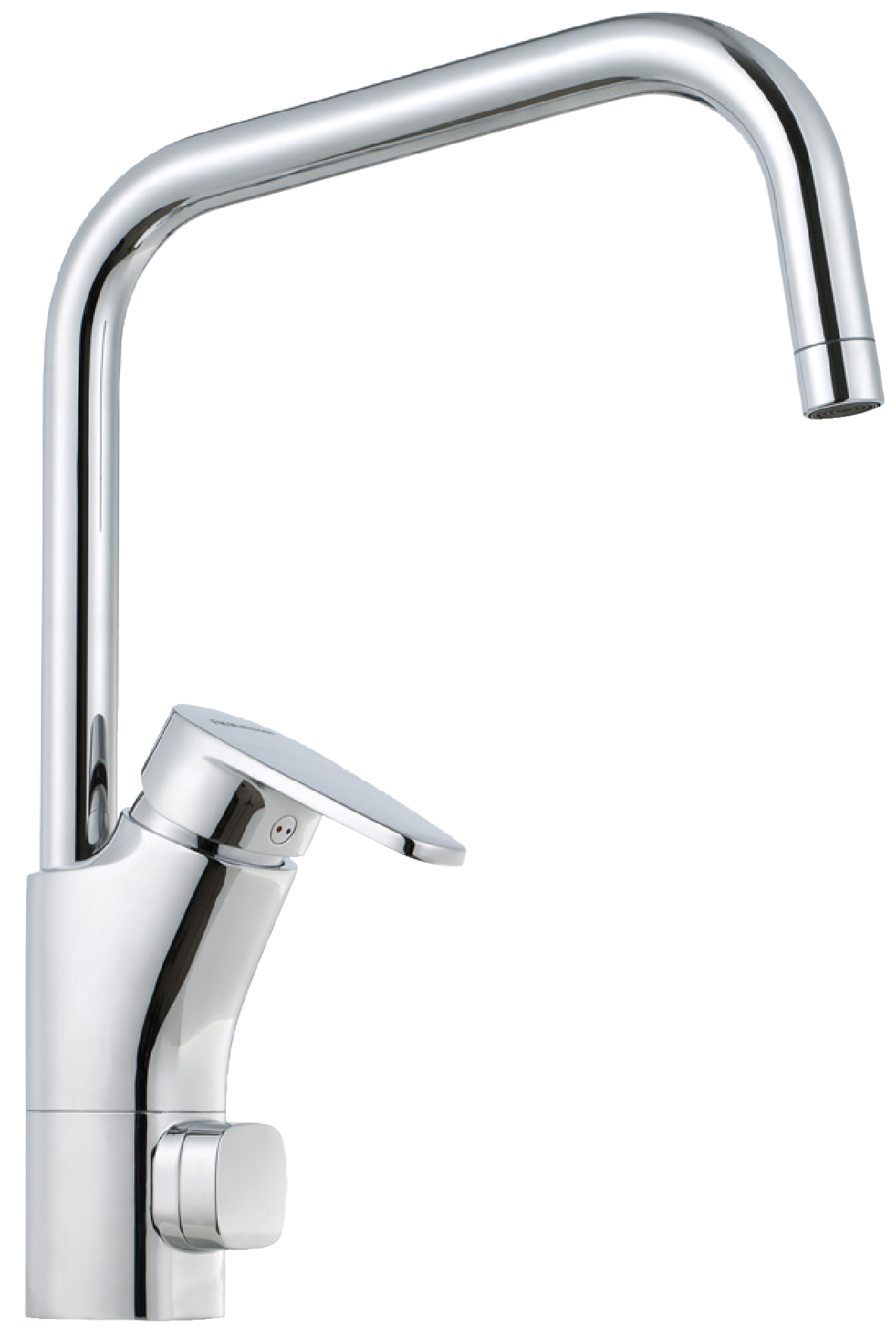 FM Mattsson Runn Köksblandare 1-grepps med Diskmaskinsavstängning Krom