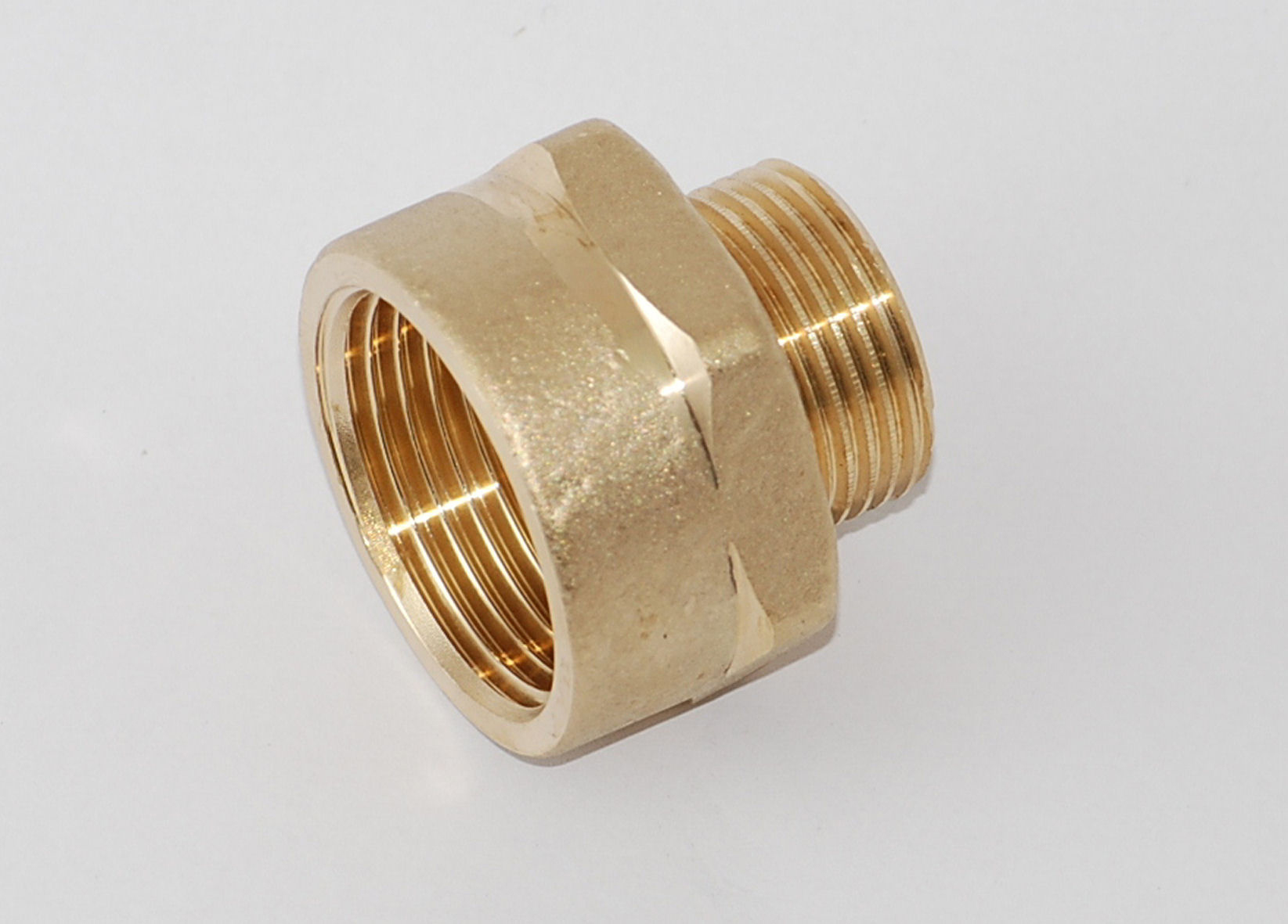 Isiflo Metallnippel G50xG25 - Inv/Utv Gänga, Robust Mässingskonstruktion - RSK 1987500