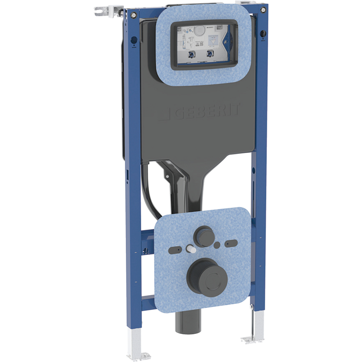 Geberit Sigma inbyggnadscistern 12 cm, WC-fixtur H112 cm, SAWA