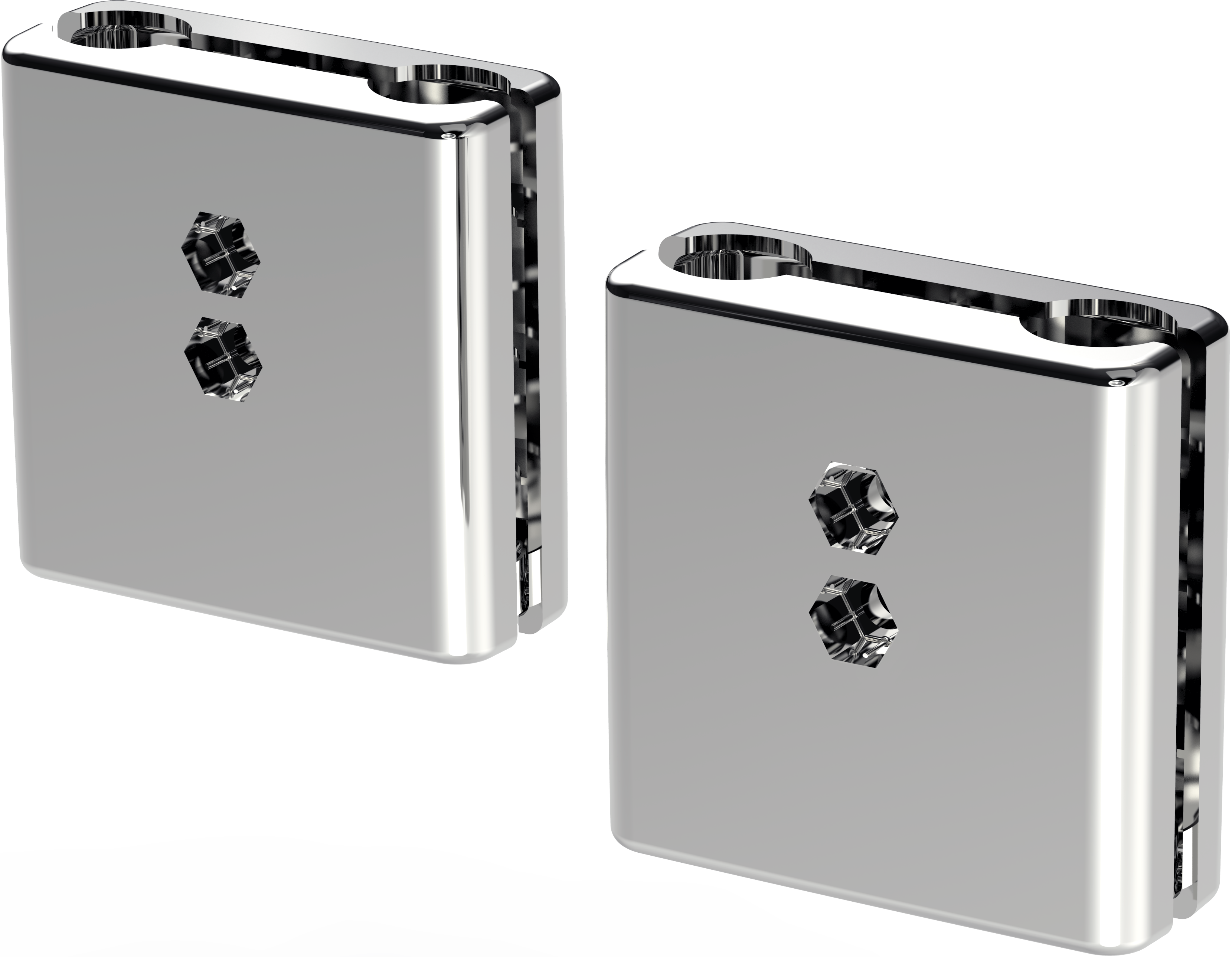 Oras Vaskafästen 204302/2 - Förkromad - Passar Apollo/Optima Duschset