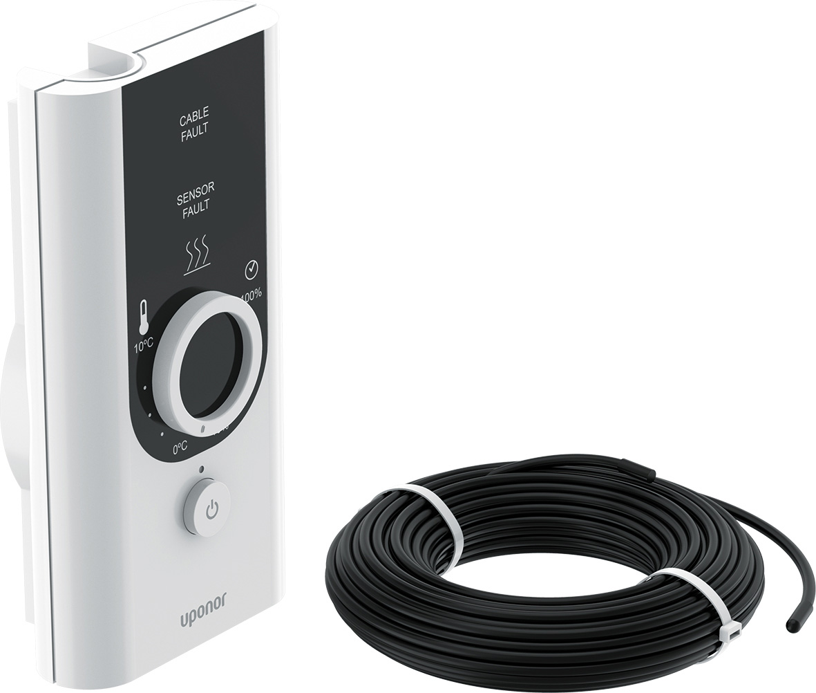 Uponor Ecoflex Supra PLUS Styrenhet med 10 m givarkabel, max 1500 W