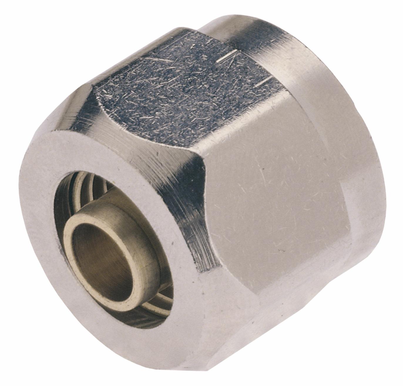 Plaströrskoppling M22x1,5 för PEX-rör 18x2,5 - Förkromad, MMA