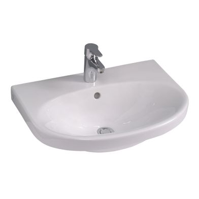 Gustavsberg Nautic 5560 Tvättställ 600x460mm utan bräddavlopp för konsolmontage