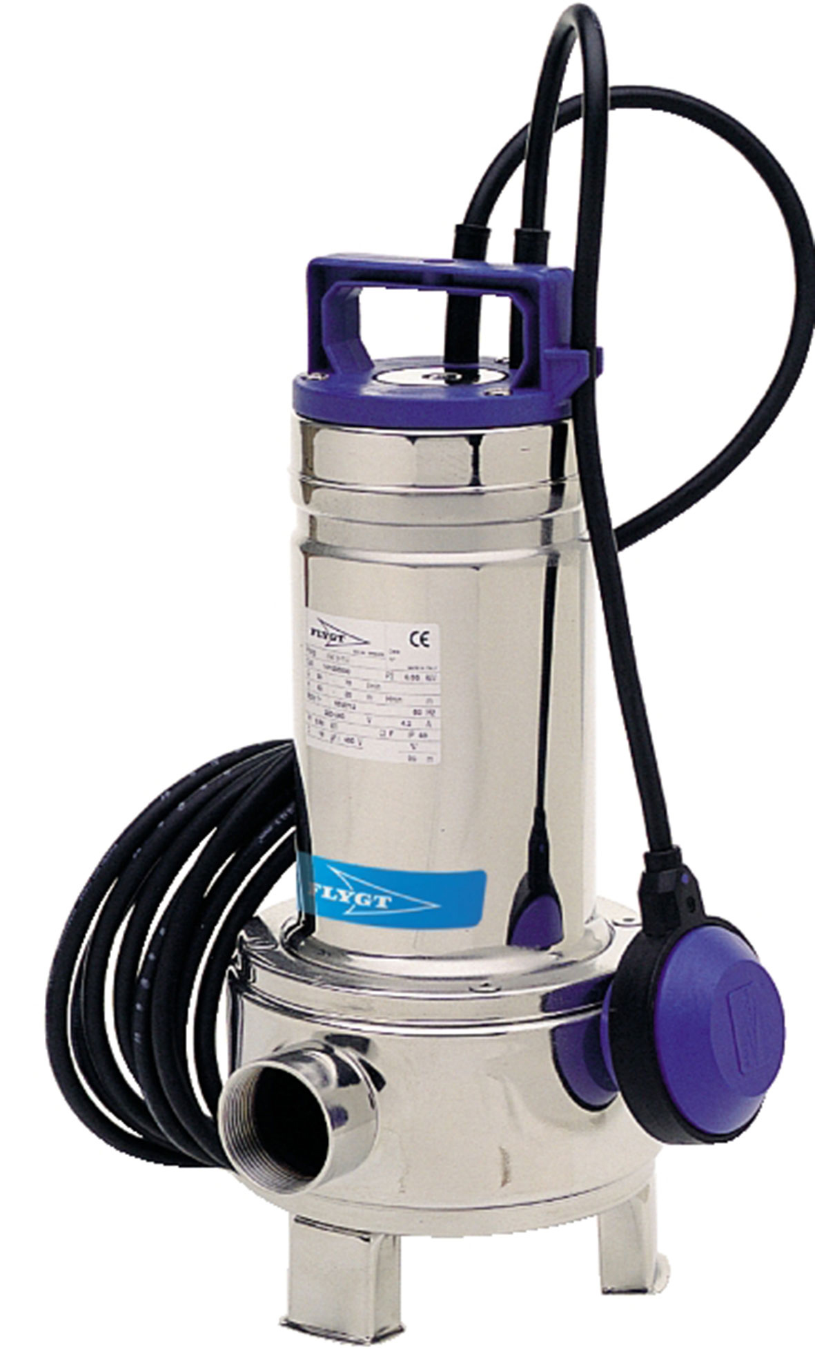 Flygt DXM 35-5 Enfas Dränkbar Grundvatten- och Avloppspump 0,55 kW