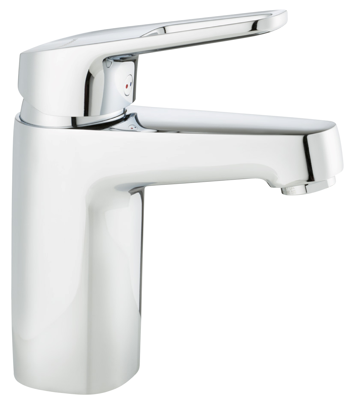 SILJAN tvättställsblandare 1-grepps krom med mjukstängande funktion