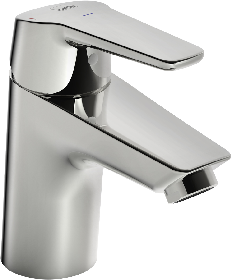 Oras Saga blyfri tvättställsblandare 1-grepps med kallstart G10, krom