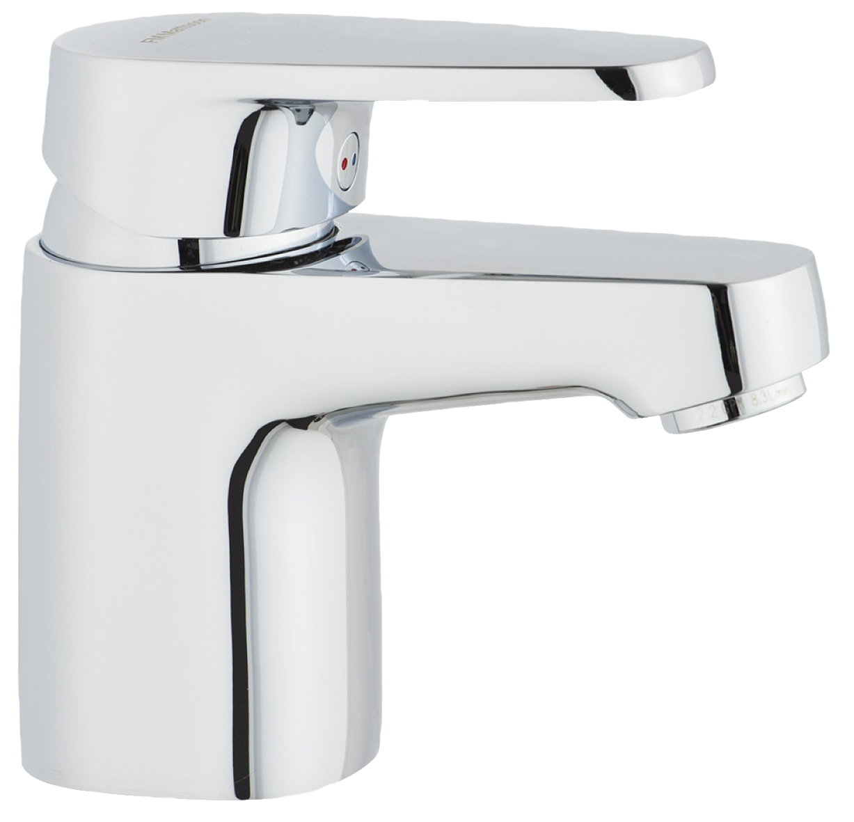 Runn Mini Krom Tvättställsblandare med Kallstart och Flödesbegränsning