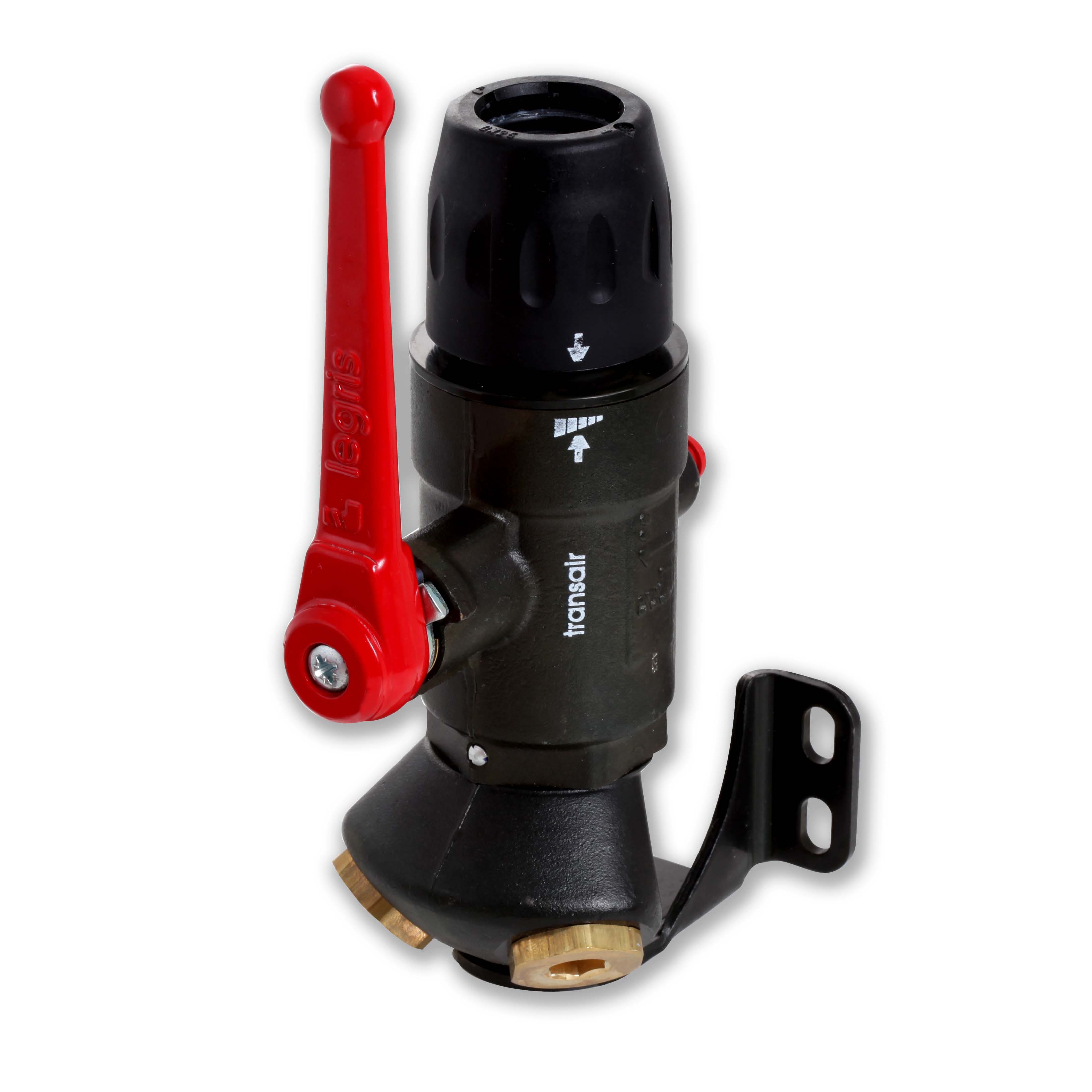 Transair Väggfäste Polymerplast Svart 0.923 kg RSK 4586618