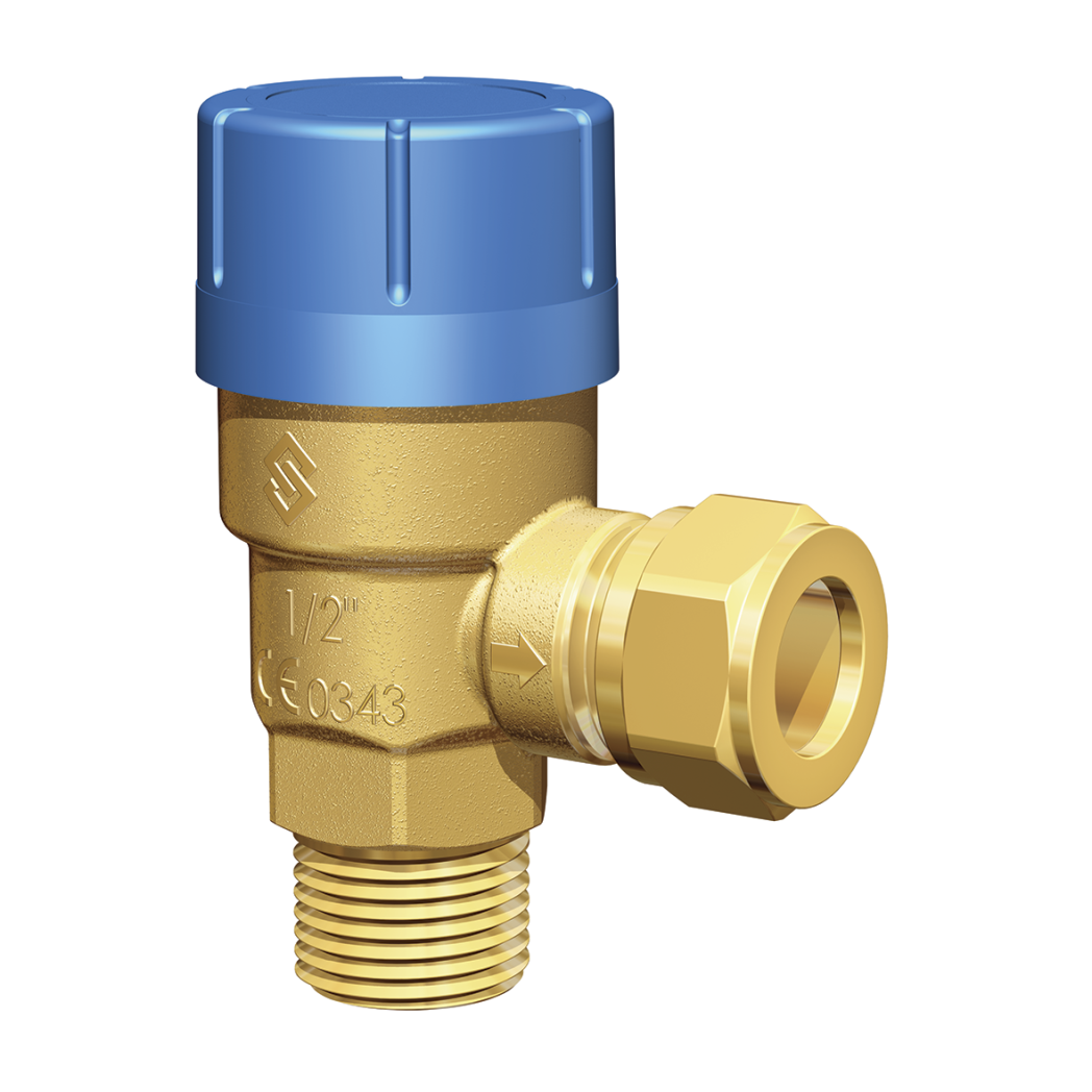 Okänt Säkerhetsventil G 15 med Klämringskoppling RSK 5531942