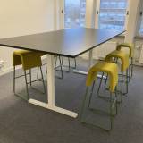 Materia 6 st barpallar + 1 st ståbord Okänd märke– designset för kontor / lounge / konferansbord - bild 1