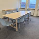 Konferens / köksbord + 10 st IKEA-stolar - bild 2