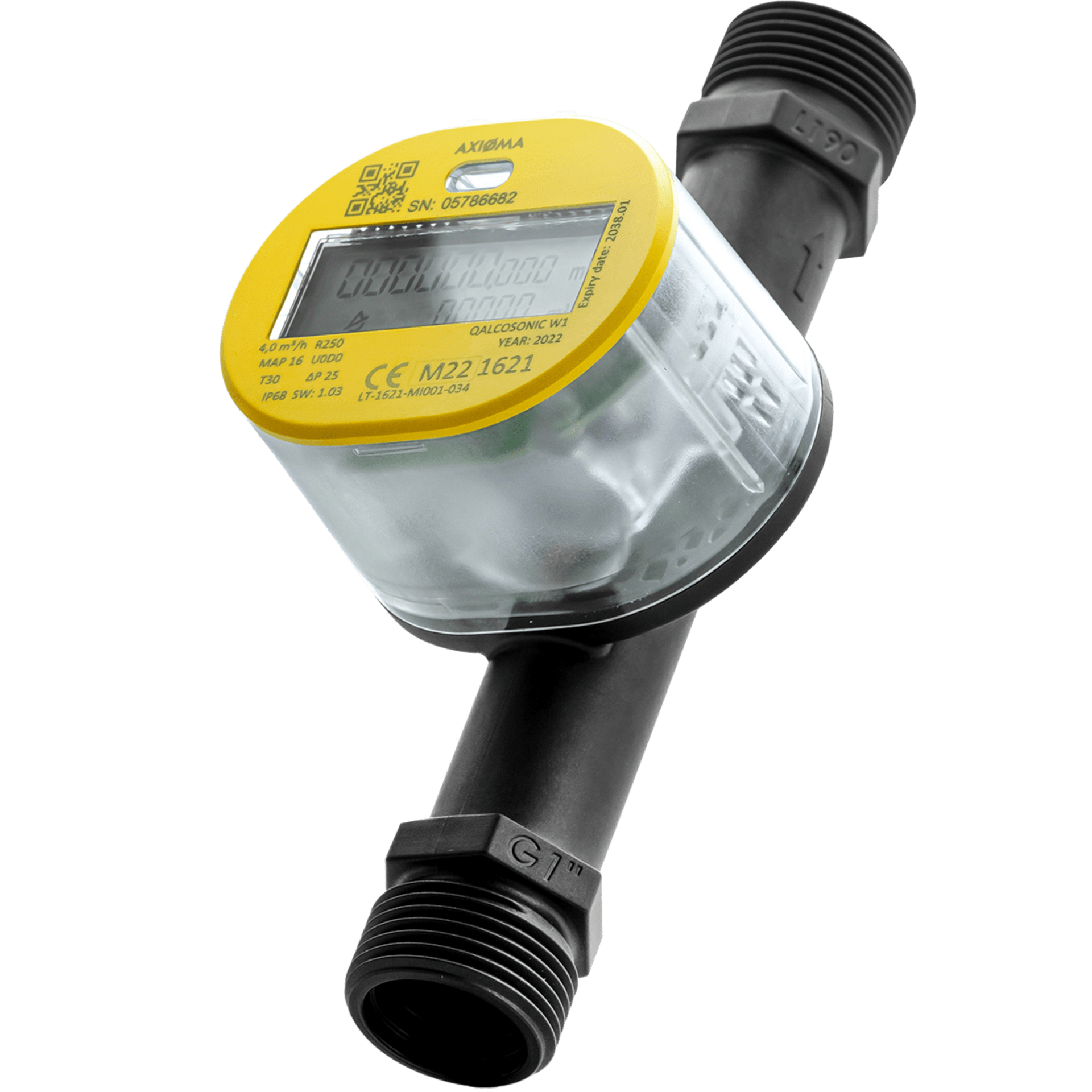 8 St Ambiductor Qalcosonic W1 G25 Varmvattenmätare - LoRa MID - RSK 5144193