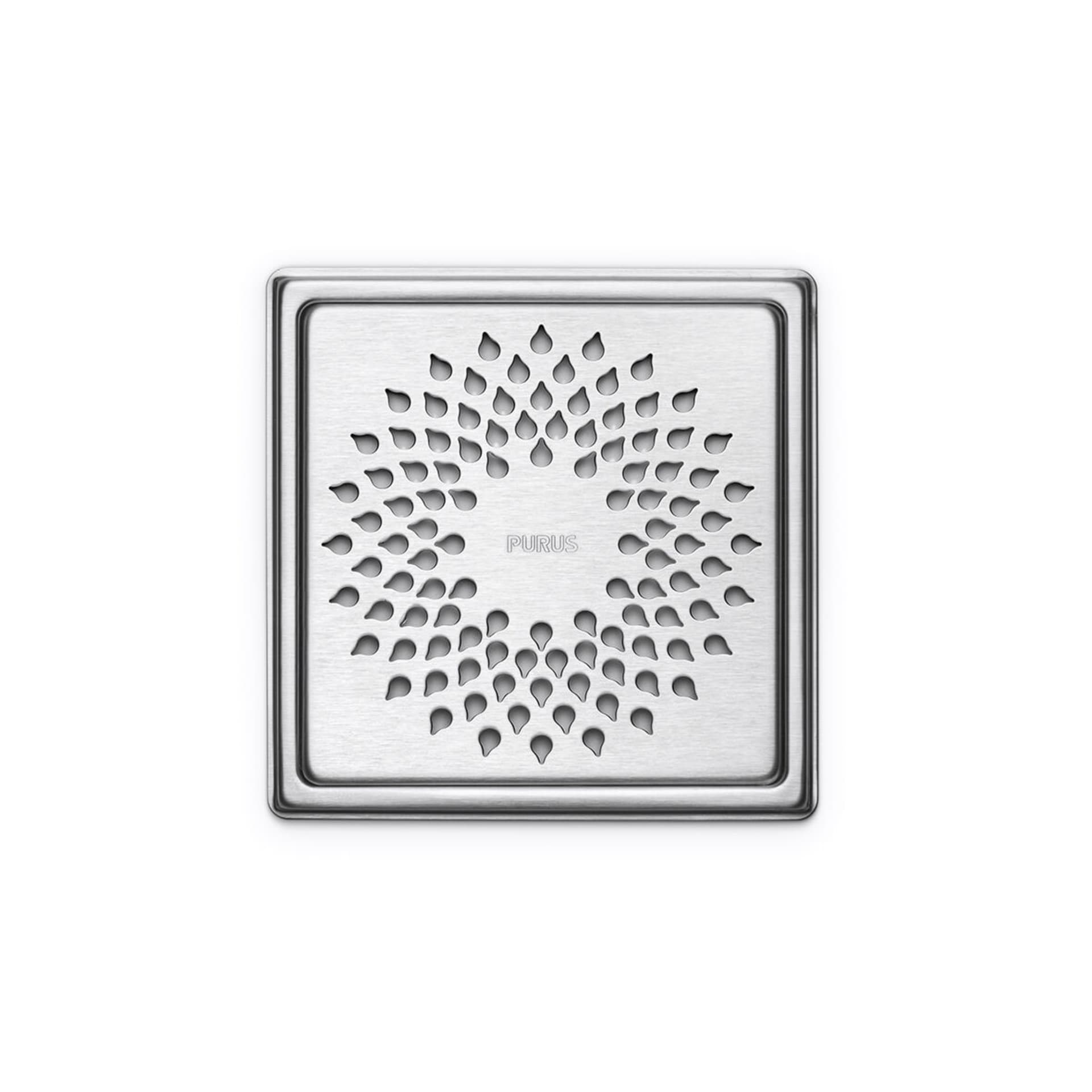 3 St Purus Klinkerram Drop 155x155mm Rostfritt - För Golvbrunn - RSK 7138360