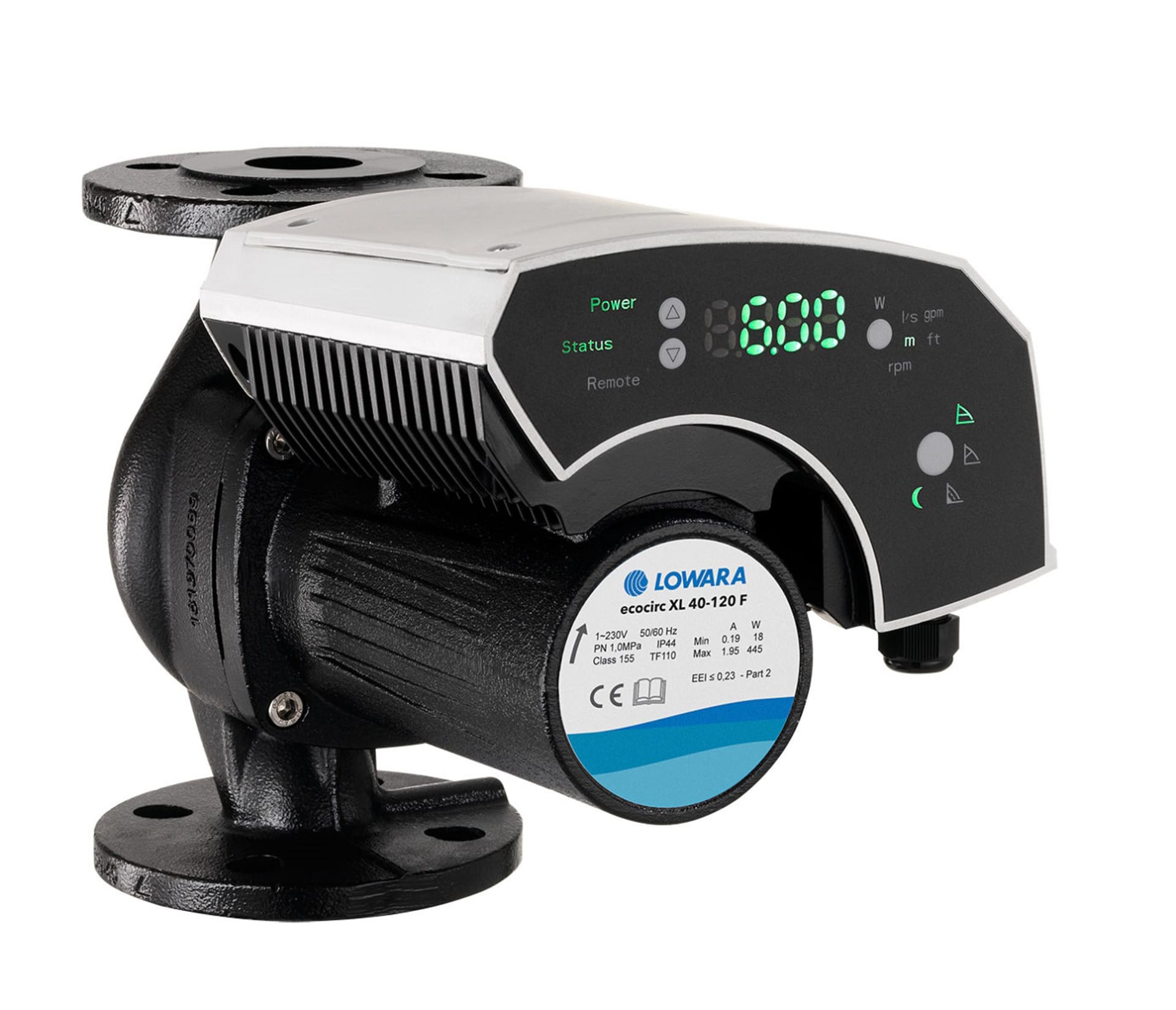 Lowara ecocirc XL 40-180F Cirkulationspump 823W 10 bar - RSK 5758619